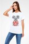 Koala Unisex Printed White T-Shirt - Tshirt - 3