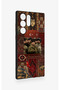 Samsung S22 Ultra Compatible Bozkurt and Atatürk Patterned Silicone Case - 3