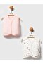 2-Piece Printed 1-9 Month Vest - Ecru