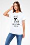 Lama White Unisex T-Shirt T-Shirt - 3