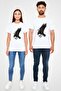 Karga Unisex Printed White T-Shirt - Tshirt - 4
