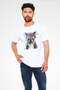 Koala Unisex Printed White T-Shirt - Tshirt - 2