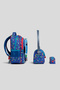 Vb Hürkuş Primary School Boys' School Bag with Lunch Box and Pen Holder Backpack Dark Blue-Grey - 3