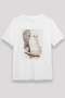 Owl White Unisex T-Shirt T-Shirt