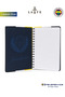 License-Protected New Season A5 Notebook with Labyrinth Figures 80 Yp. - 2