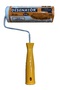 Painting Set 6 Pieces - Painter's Set - Complete Set - Roller 20 cm - Roller 10 cm Brush Tape Cover Painter's Set Cleaning Cloth - 2