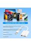 محول سماعات الرأس، عبوة من قطعتين، محول USB C إلى مقبس سماعات الرأس 3.5 ملم ومحول شحن، محول من النوع C إلى مقبس Aux - 5