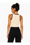 Women's Camisole Crop Athlete Top Crew Neck Stretch Fabric Basic Crop Top - 3