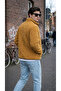 Men's Lamb Welsoft Plush Fabric Full Zipper Jacket with Front Pockets - 4