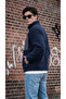 Men's Lamb Welsoft Plush Fabric Full Zipper Jacket with Front Pockets - 2