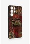 Samsung S21 Ultra Compatible Bozkurt and Ataturk Patterned Silicone Case - 3