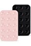 2 Pack Silicone Suction Phone Case, Double Sided Suction Cup, Anti-Slip Hands-Free Mobile Accessory
