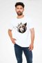 Pig White Unisex T-Shirt T-Shirt - 2