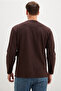 Printed crew neck sweatshirt - 8