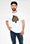 Tiger White Unisex T-Shirt T-Shirt - 2