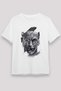 Cheetah White Unisex T-Shirt T-Shirt