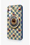 Samsung A54 Compatible Heart Coffee Pattern Silicone Case - 3