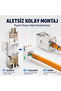 Mn118X Cat7 Keystone Jack Rj45 Female Module Tool-Free Metal 5 Pcs Armored Ftp Stp 10Gbps 600Mhz - 2