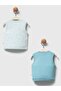 2-Piece Printed 1-9 Month Vest - Blue - 3