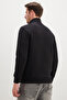 Half-Zip Stand Collar Quilted Sweatshirt - 8