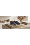 Men's 261016 Navy Blue Suede Thick Sole Comfortable Original Daily Casual Loafer Oxford Walking Sports Sneaker Shoes - 3
