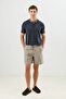 Cotton Buttoned Collar T-Shirt - 3