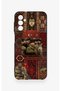 Samsung M13 Compatible Bozkurt and Atatürk Patterned Silicone Case - 2