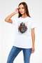 Gorilla White Unisex T-Shirt T-Shirt - 3