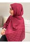 Bordo Pattern Jacquard Shawl - 2