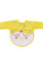 Unisex Yellow Lemon Patterned Long Sleeve Apron - 2