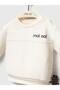 2-Piece Embroidered 3-12 Month Set - Ecru - 3