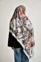 Akis Desen Liva Modal Crochet Shawl - 4