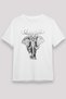 Elephant White Unisex T-Shirt T-Shirt