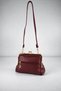 Women's Clip-On 4-Compartment Soft Leather Hand, Shoulder and Crossbody Bag (18Cmx26Cm) - 3