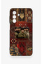 Samsung A17 Compatible Bozkurt and Atatürk Patterned Silicone Case - 2