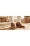 Men's 261016 Tan Suede Thick Sole Comfortable Original Daily Casual Loafer Oxford Walking Sports Sneaker Shoes - 2