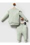 2-Piece Printed 3-12 Month Set - Green - 3
