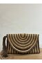 Hand Detailed Envelope Portfolio Clutch Bag - 4