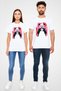 Panda White Unisex T-Shirt T-Shirt - 4