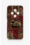 Tecno Spark 30C Compatible Silicone Case with Wolf and Ataturk Pattern - 2