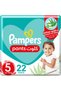 Baby-Dry Pants With Aloe Vera Lotion, Stretchy Sides, And Leakage Protection, Size 5, 12-18 Kg, 22 Pants