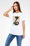 Snake White Unisex T-Shirt T-Shirt - 3