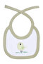 Unisex Green Chick Motif Towel Tie Apron