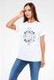Bear White Unisex T-Shirt T-Shirt - 3