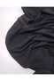 Thin, Flexible, Soft Jersey Fabric in Black Color for Dresses & Blouses, Length: 180cm - 2