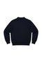Men's Large Size Navy Blue Buttoned Polo Collar Knitwear Sweater 3Xl-4Xl-5Xl-6Xl - 5