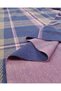 Navy Blue Pink Green Plaid Jacquard Interlock Fabric Cardigan & Sweater Fabric Width: 150cm - 4
