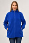 Zippered Pocket Fleece Coat