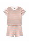 Baby Boy Summer 2-Piece Set Striped Short Sleeve T-Shirt Shorts Set Daily Casual Wear - 5