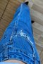 Embroidered Jeans with Beads and Stone Accents on the Sides - 5